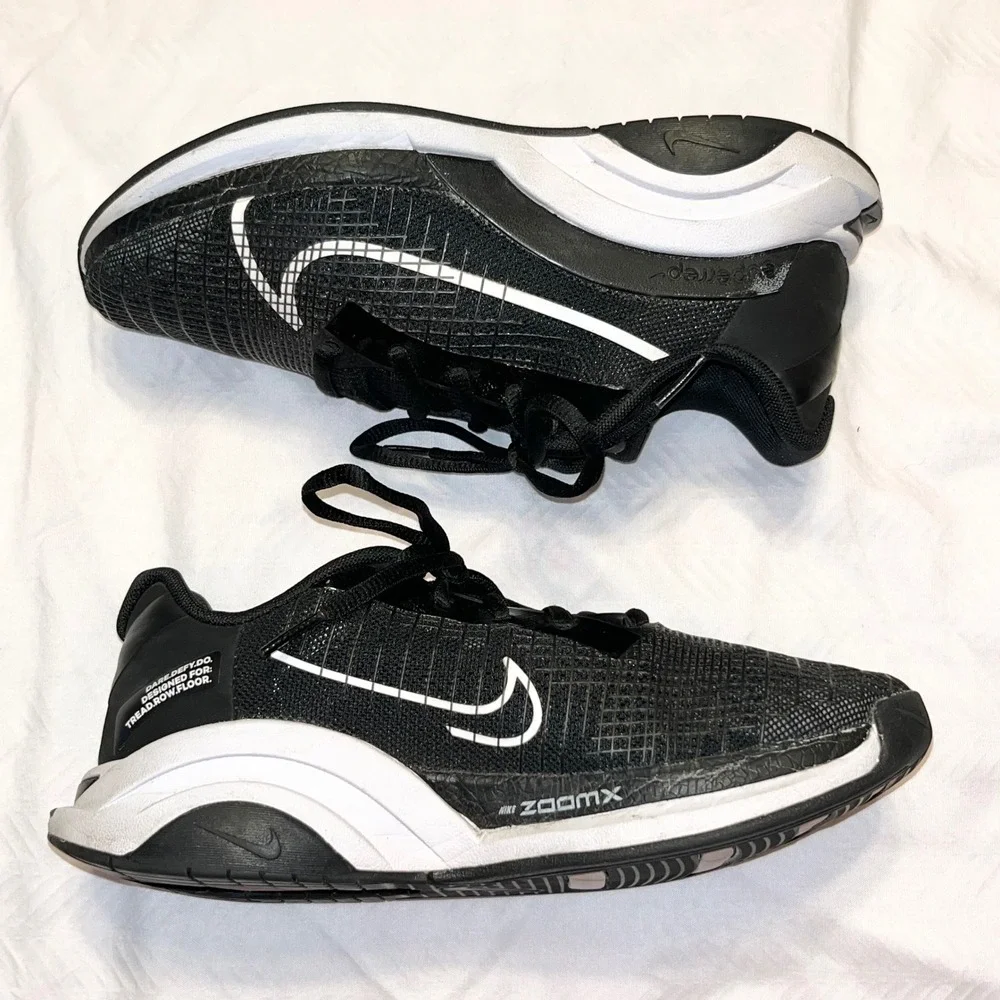 Nike SuperRep Go 2 Black White Training Shoes CK9406-001 Womens Size 7